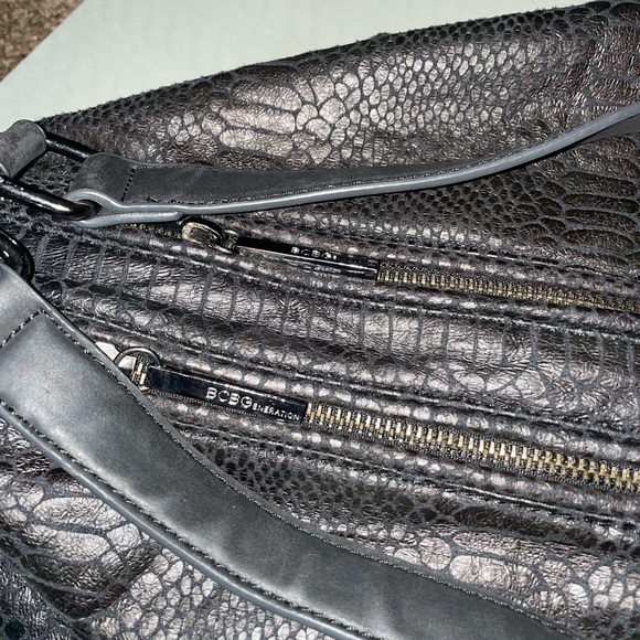 BCBG Snakeskin Leather Purse - Picture 4 of 5